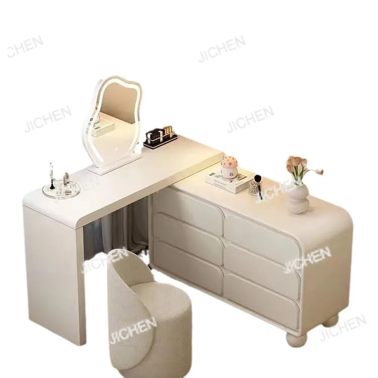 Cream wind dresser integrated large storage space saving modern simple storage cabinet bedroom household dressing table
Cream wind dresser integrated large storage space saving modern simple storage cabinet bedroom household dressing table