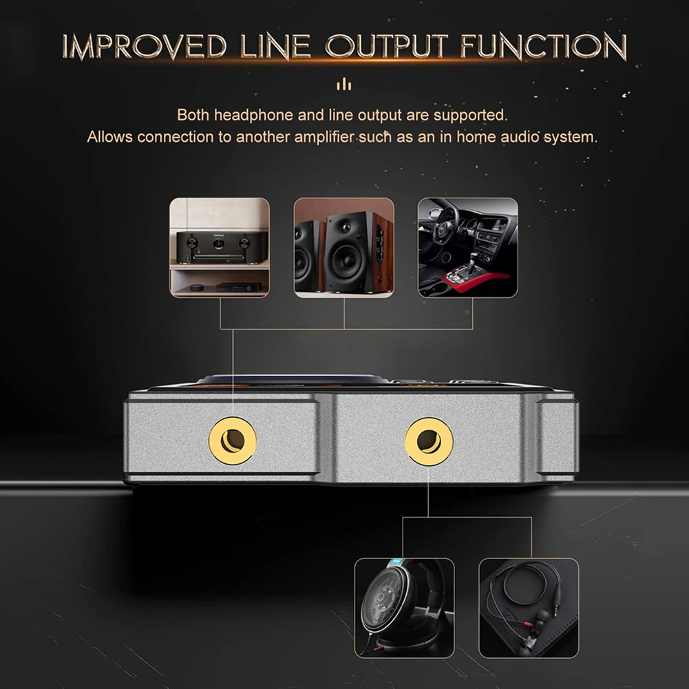 Hi-Fi MP3-плеер Цифровой музыкальный плеер Bluetooth-совместимый портативный аудиоплеер 5.3 Портативный цифровой аудиоплеер
Hi-Fi MP3-плеер Цифровой музыкальный плеер Bluetooth-совместимый портативный аудиоплеер 5.3 Портативный цифровой аудиоплеер