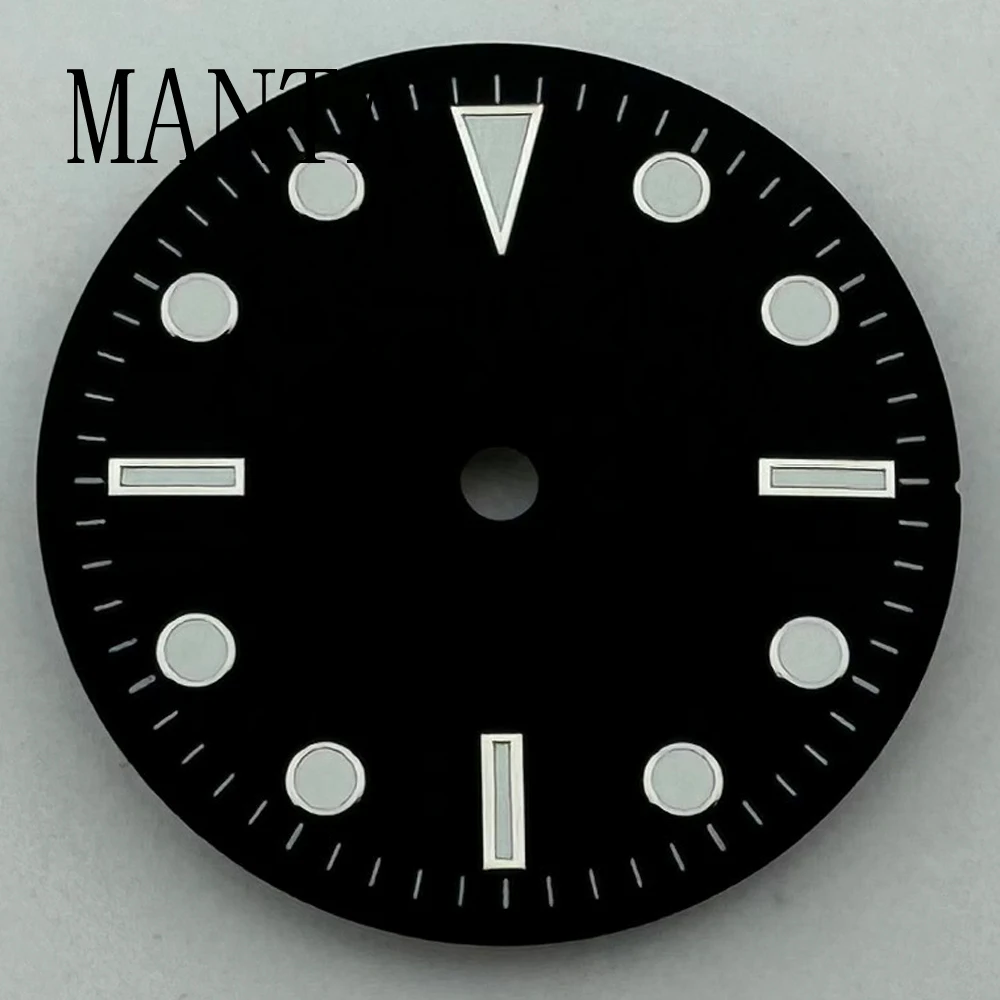 MANTA 29.1mm Sterile Watch Black Dial Fit NH35/NH36 ETA2836/2824 Miyota8205/8215/821A Mingzhu2813/3804 Movement
MANTA 29.1mm Sterile Watch Black Dial Fit NH35/NH36 ETA2836/2824 Miyota8205/8215/821A Mingzhu2813/3804 Movement