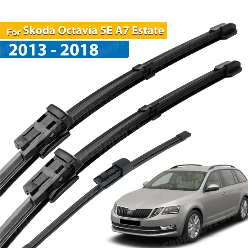 Wiper Front & Rear Wiper Blades Set For Skoda Octavia 5E A7 Estate 2013 - 2018 Windscreen Windshield Window 24"19"14"
Wiper Front & Rear Wiper Blades Set For Skoda Octavia 5E A7 Estate 2013 - 2018 Windscreen Windshield Window 24"19"14"
