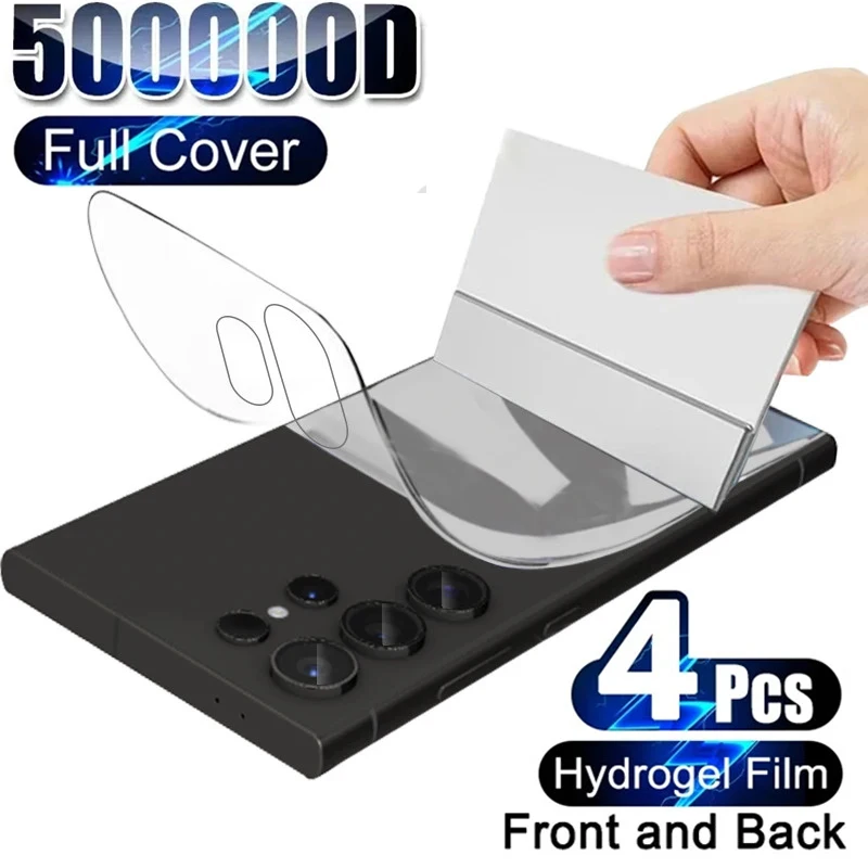 4PCS Hydrogel Film for Samsung S22 S21 S23 S24 Ultra FE S9 S10 Plus Screen Protector for Galaxy Note 20Ultra Back Film Not-Glass
4PCS Hydrogel Film for Samsung S22 S21 S23 S24 Ultra FE S9 S10 Plus Screen Protector for Galaxy Note 20Ultra Back Film Not-Glass