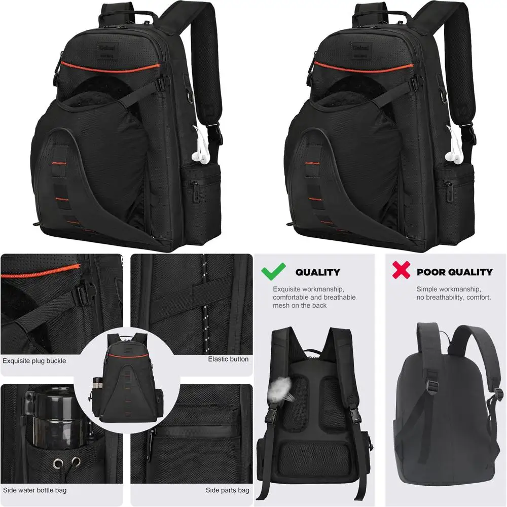 Equestrian Backpack with Helmet Holder & Waterproof Boot Bag - Multi-Compartment Horse Riding Accessory Carrier
Equestrian Backpack with Helmet Holder & Waterproof Boot Bag - Multi-Compartment Horse Riding Accessory Carrier