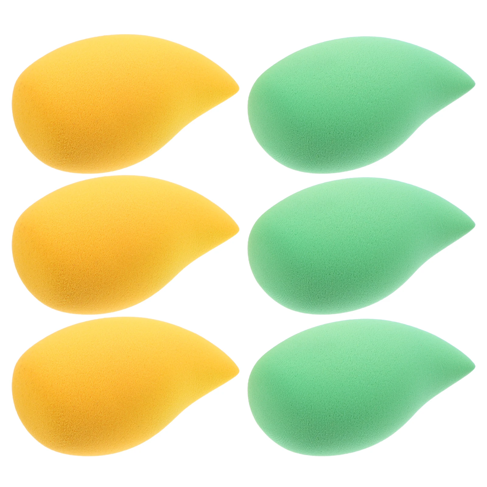 6pcs Makeup Egg Mango-Shape Powder Puff Sponge Supple Beauty Tool For Foundation Blending Travel-Friendly Pads
6pcs Makeup Egg Mango-Shape Powder Puff Sponge Supple Beauty Tool For Foundation Blending Travel-Friendly Pads