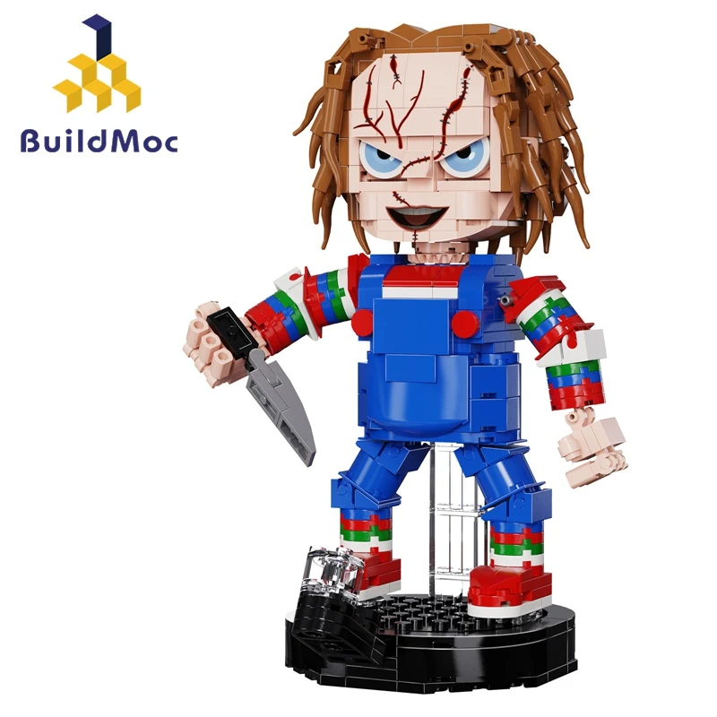 Buildmoc, Ужасный фильм, Детская кукла-убийца, игровые фигурки, набор строительных блоков MOC, Наборы игрушек для детей, подарки для детей, игрушка, 494 шт. кирпичей
Buildmoc, Ужасный фильм, Детская кукла-убийца, игровые фигурки, набор строительных блоков MOC, Наборы игрушек для детей, подарки для детей, игрушка, 494 шт. кирпичей