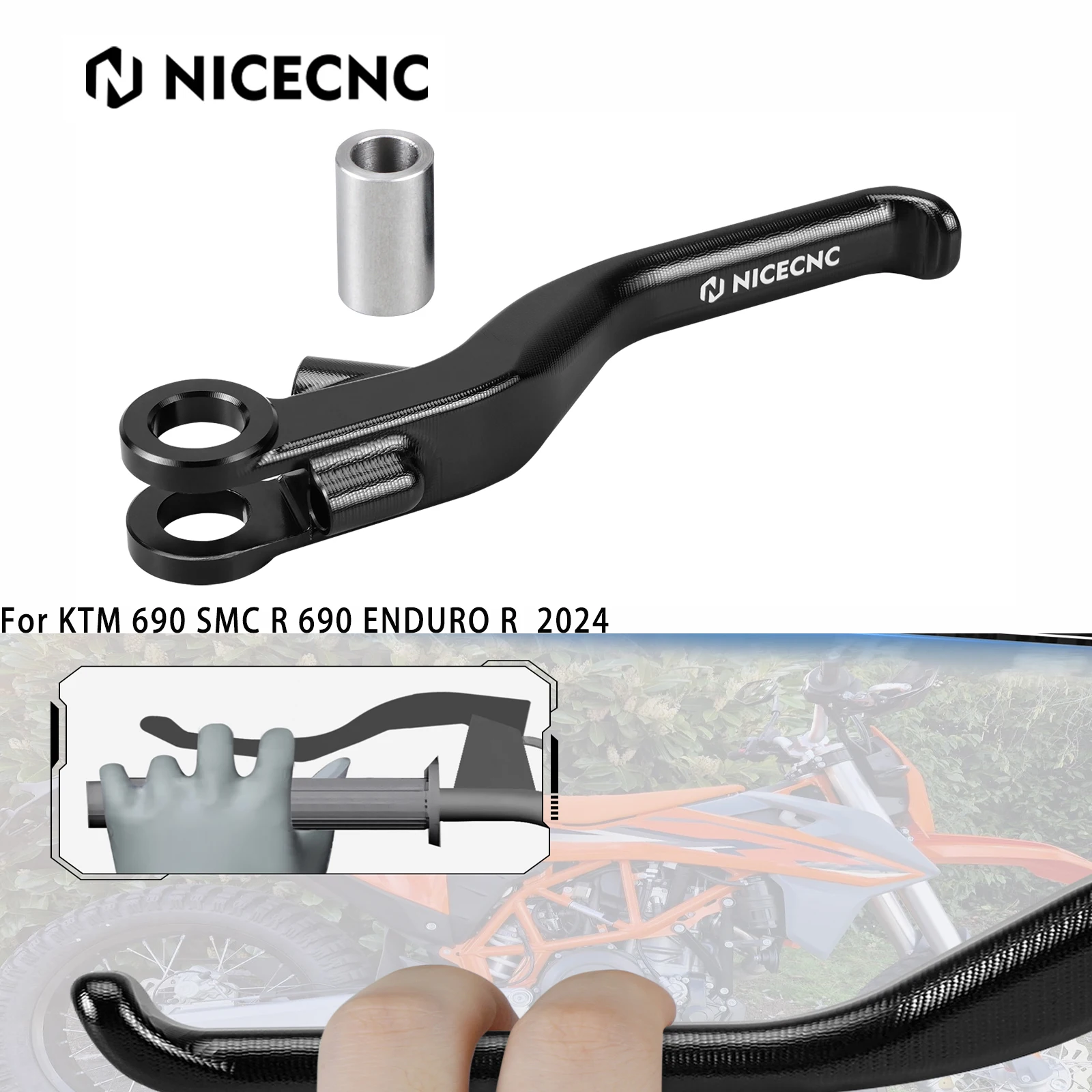 For KTM 690 Enduro R SMC R 2024 NICECNC Short Clutch Lever For Husqvarna 701 Enduro /Supermoto 2024 GasGas 700 SM ES 2023-2024
For KTM 690 Enduro R SMC R 2024 NICECNC Short Clutch Lever For Husqvarna 701 Enduro /Supermoto 2024 GasGas 700 SM ES 2023-2024