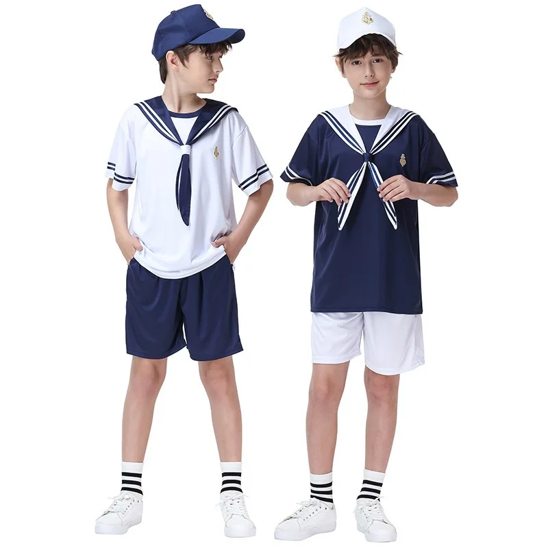 Kids Children Halloween Navy Uniform Costumes Boys Sailor Cosplay Carnival Purim Christmas Stage Role Play Showing Party Dres
Kids Children Halloween Navy Uniform Costumes Boys Sailor Cosplay Carnival Purim Christmas Stage Role Play Showing Party Dres
