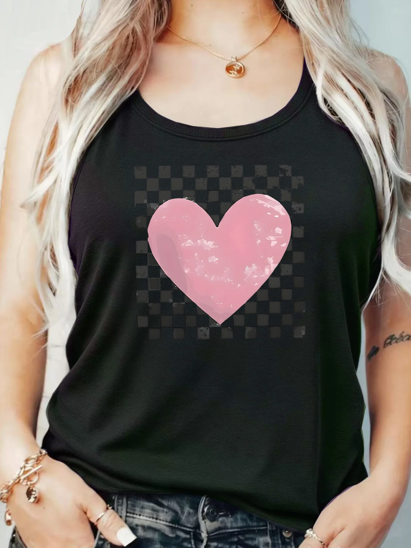 Loose Fit Printed Pocket T-Shirt for Women with Ribbed Collar round Neck 1-8XL plus Size Comfortable Casual Vest
Loose Fit Printed Pocket T-Shirt for Women with Ribbed Collar round Neck 1-8XL plus Size Comfortable Casual Vest