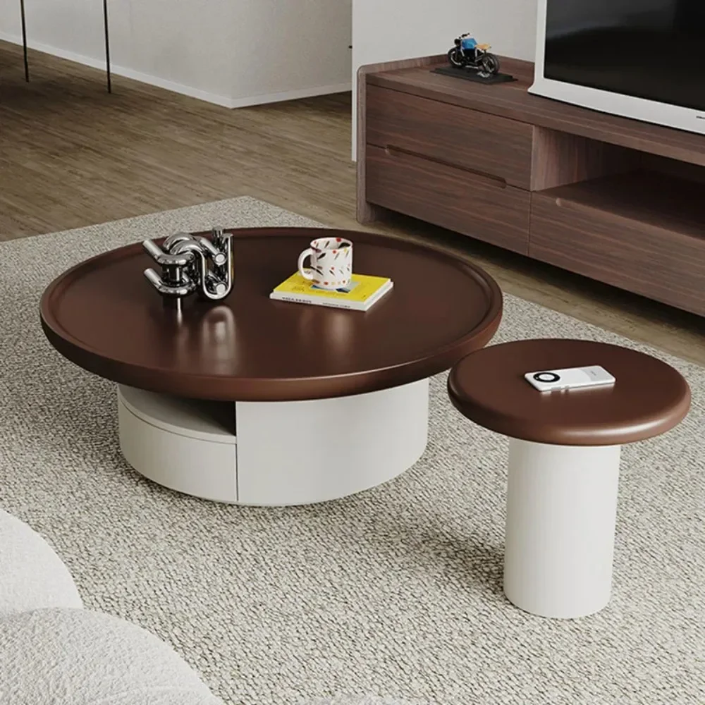Designer Luxury Living Room Coffee Table Round Storage Unique Entryway Side Table Low Regale Table Basse Pour Salon Furniture
Designer Luxury Living Room Coffee Table Round Storage Unique Entryway Side Table Low Regale Table Basse Pour Salon Furniture