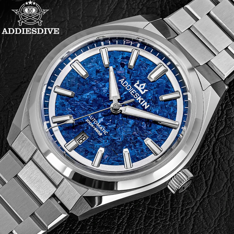 ADDIESKIN New Watch Men 40mm Luxury Sapphire Titanium Dial Automatic Watch 9015 Mechanical 200m Waterproof Diving Super Luminous
ADDIESKIN New Watch Men 40mm Luxury Sapphire Titanium Dial Automatic Watch 9015 Mechanical 200m Waterproof Diving Super Luminous