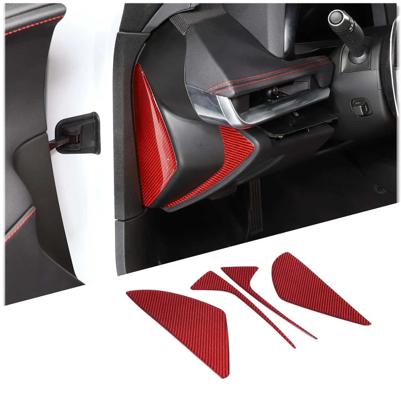 Red 3D Carbon Fiber Interior Trim For Corvette C8 Stingray Z06 Z51 2020-2023 Dashboard Door Panel Decor
Red 3D Carbon Fiber Interior Trim For Corvette C8 Stingray Z06 Z51 2020-2023 Dashboard Door Panel Decor