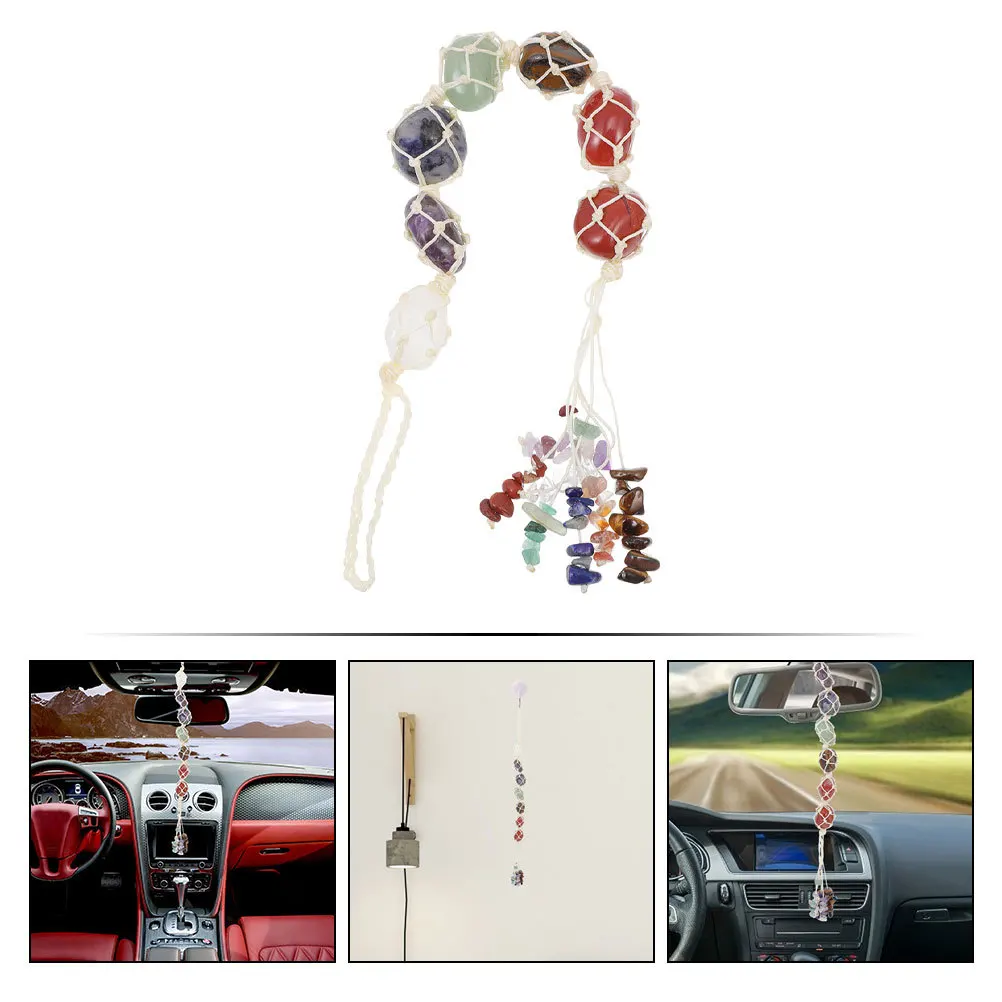 Vintage Style Seven-Color Stone Hanging Pendant Car Decoration Creative Retro Tassel Keychain for Bags Backpack
Vintage Style Seven-Color Stone Hanging Pendant Car Decoration Creative Retro Tassel Keychain for Bags Backpack