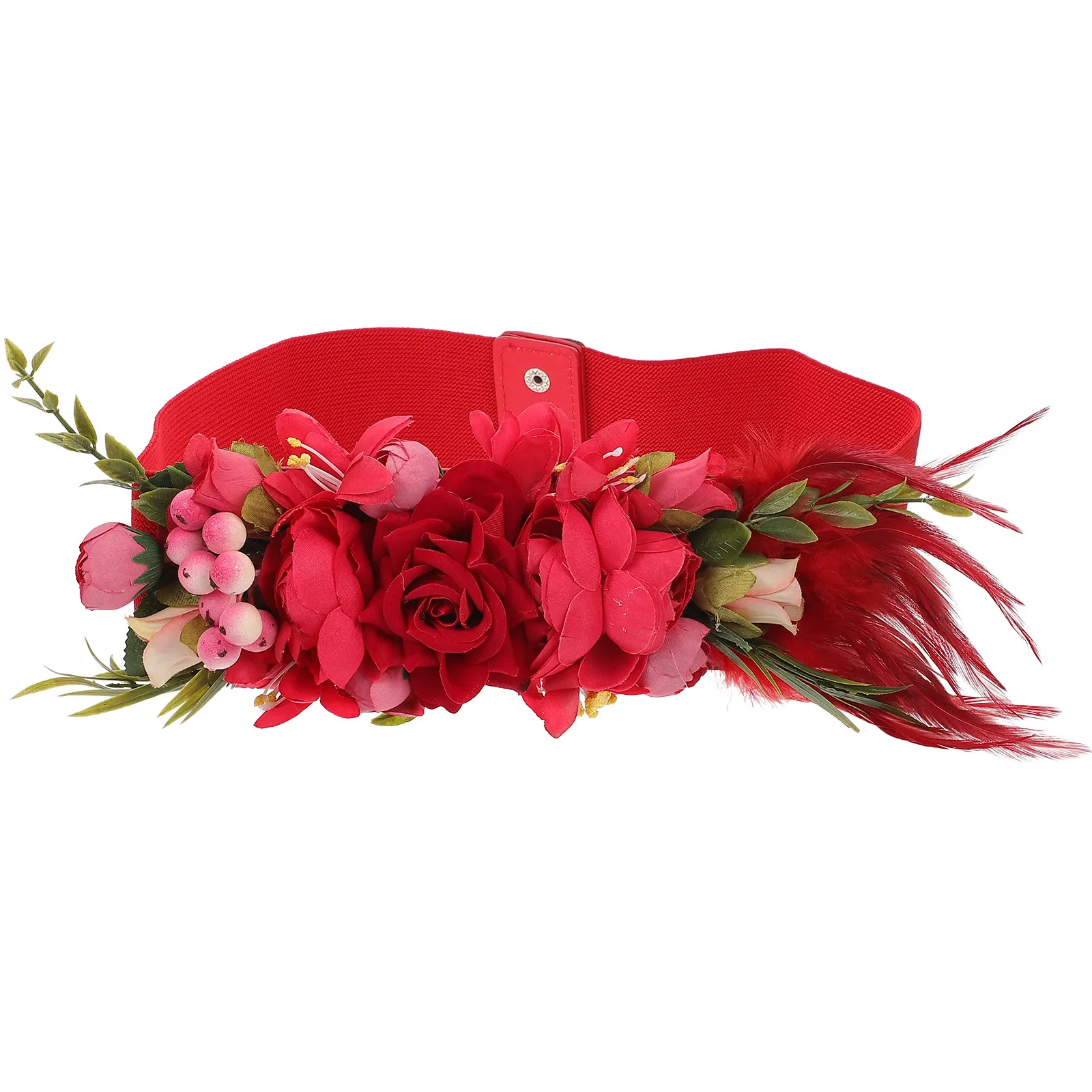 Simulated Rose Waistband Beautiful Soft Fabric Floral Wedding Bride Decorative Waist Belt Women Waist Band Fashion Clothing
Simulated Rose Waistband Beautiful Soft Fabric Floral Wedding Bride Decorative Waist Belt Women Waist Band Fashion Clothing