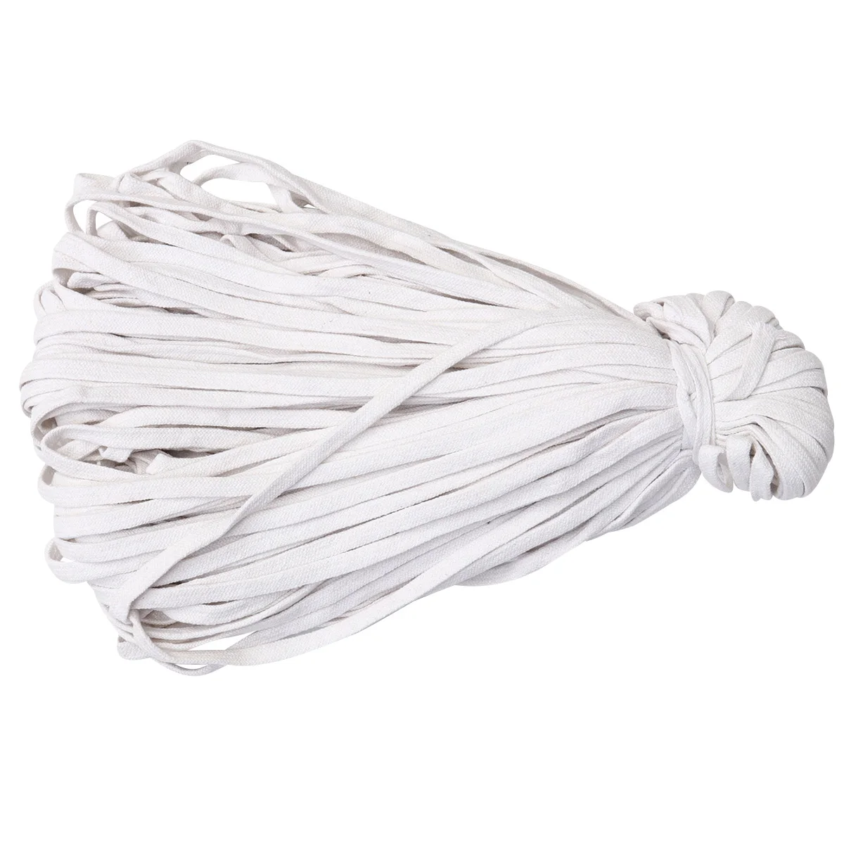 85M Cotton Rope 10mm Width Braided Material High Toughness Weather Resistance DIY Costume Waist Shoelace Bag Strap
85M Cotton Rope 10mm Width Braided Material High Toughness Weather Resistance DIY Costume Waist Shoelace Bag Strap