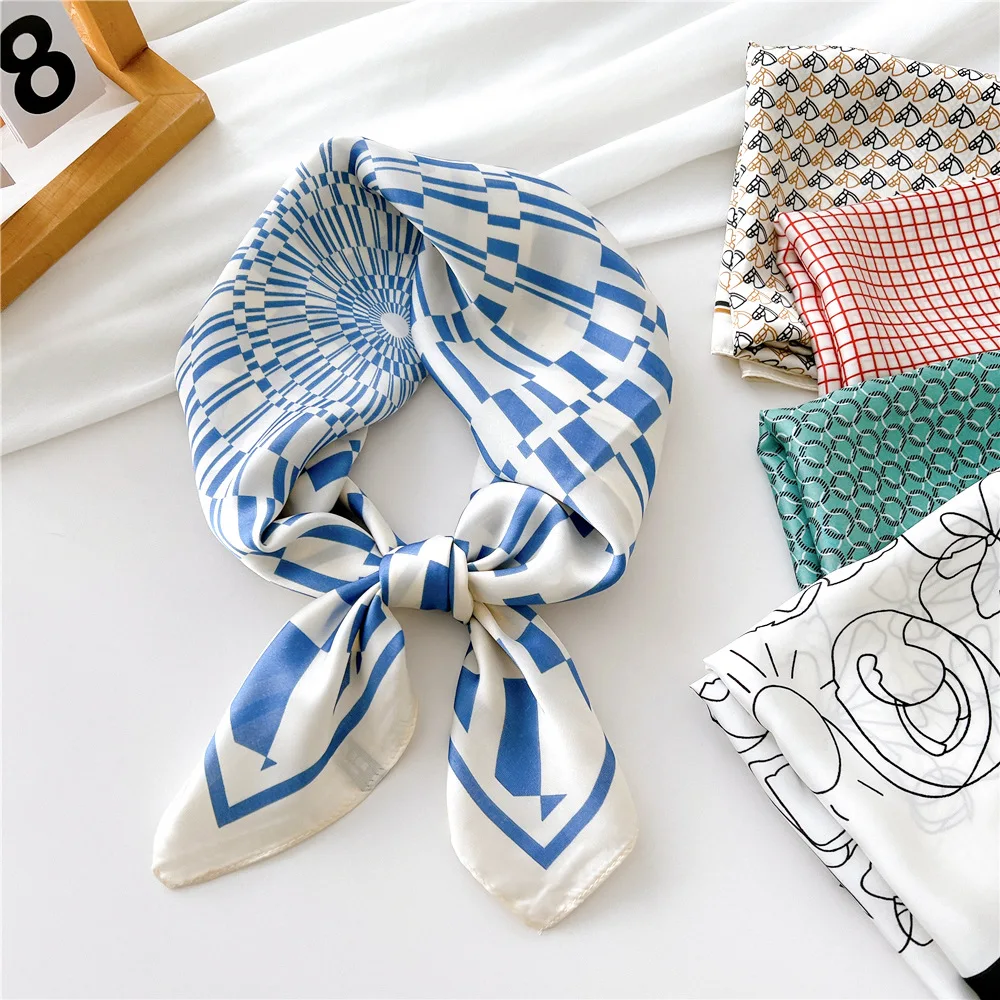 Women Small Square Scarves Spring Summer Hair Band Neck Protection Professional Versatility Fashionable Foreign Student Scarf
Women Small Square Scarves Spring Summer Hair Band Neck Protection Professional Versatility Fashionable Foreign Student Scarf