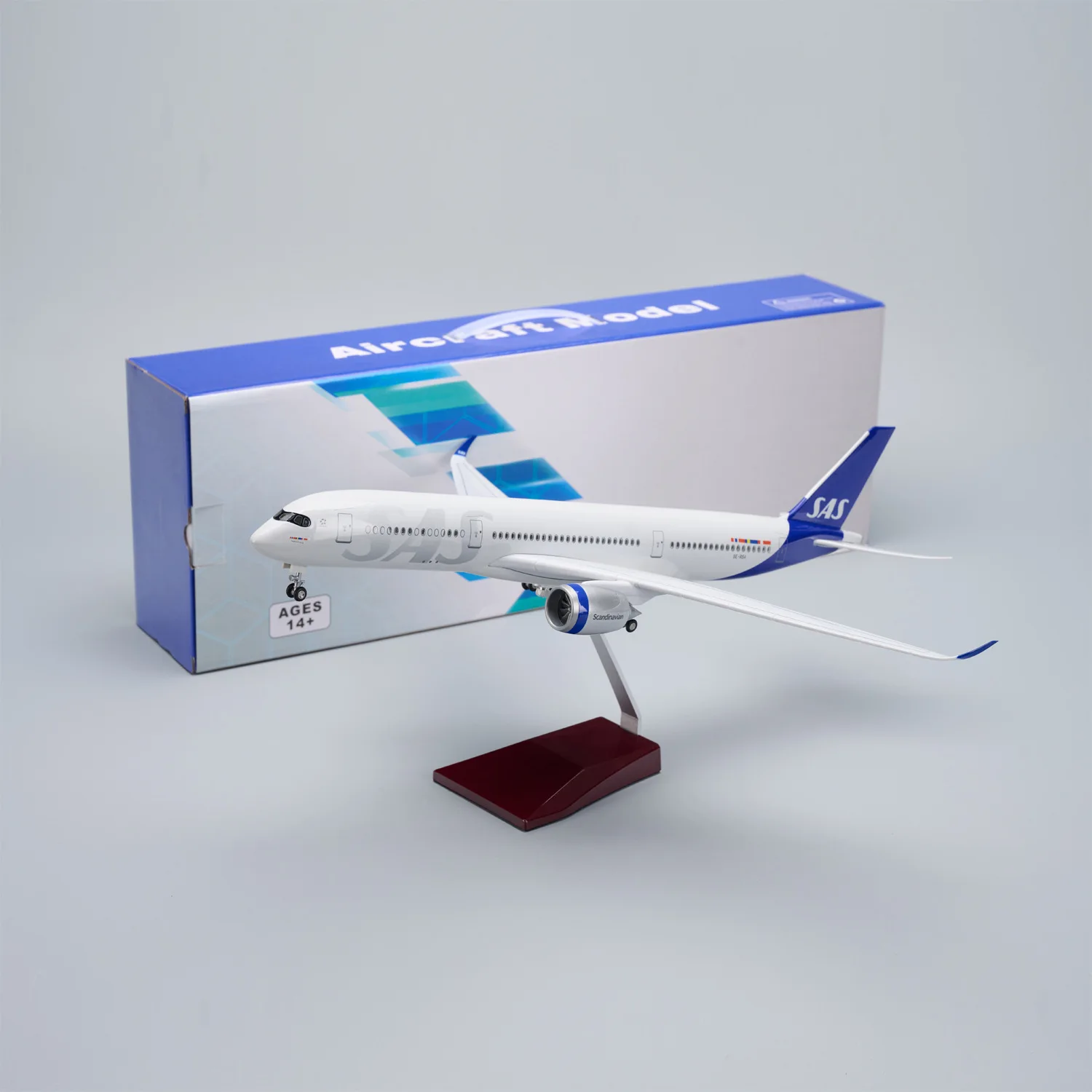 1/142 Scale Plane Model A350-900 SAS Resin Airplane Scandinavian Airlines with Stand wheels Aviation Enthusiasts Gifts
1/142 Scale Plane Model A350-900 SAS Resin Airplane Scandinavian Airlines with Stand wheels Aviation Enthusiasts Gifts