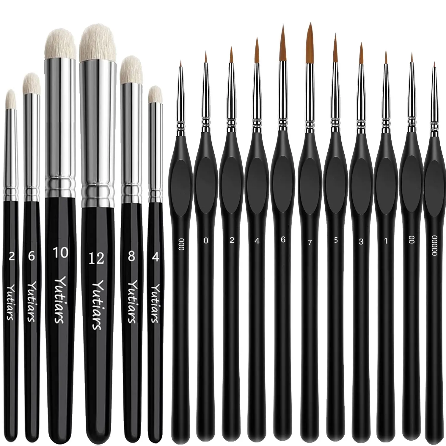 17 шт. кисти с деревянной ручкой и тонкими деталями, набор микродеталей и сухих кистей для миниатюрного искусства, акриловой и акварельной живописи
17 шт. кисти с деревянной ручкой и тонкими деталями, набор микродеталей и сухих кистей для миниатюрного искусства, акриловой и акварельной живописи