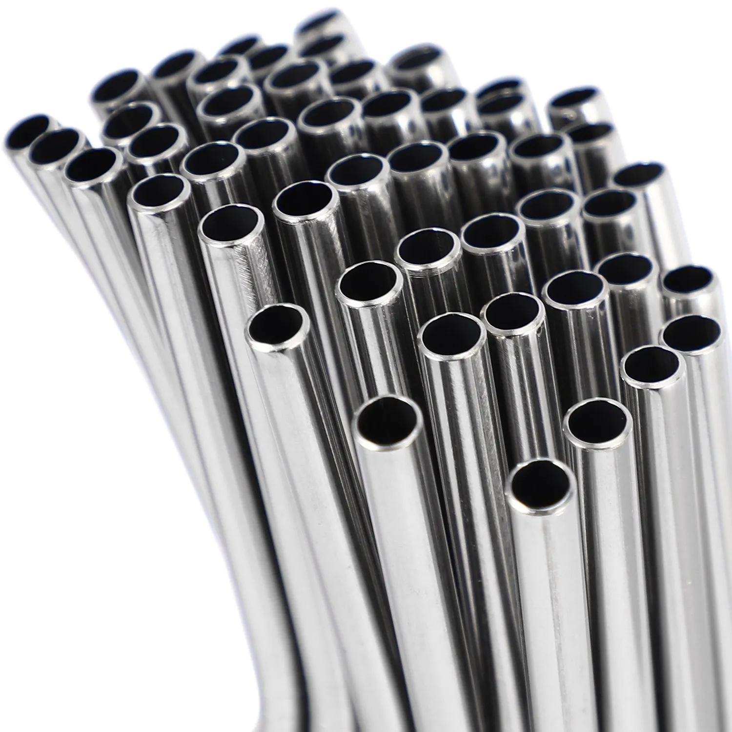 100Pcs Metal Straws Can Be Reused 304 Stainless Steel Drinking Water Pipes 215 Mm X 6 Mm Curved Straws And 50 Straight Straws CN
100Pcs Metal Straws Can Be Reused 304 Stainless Steel Drinking Water Pipes 215 Mm X 6 Mm Curved Straws And 50 Straight Straws CN