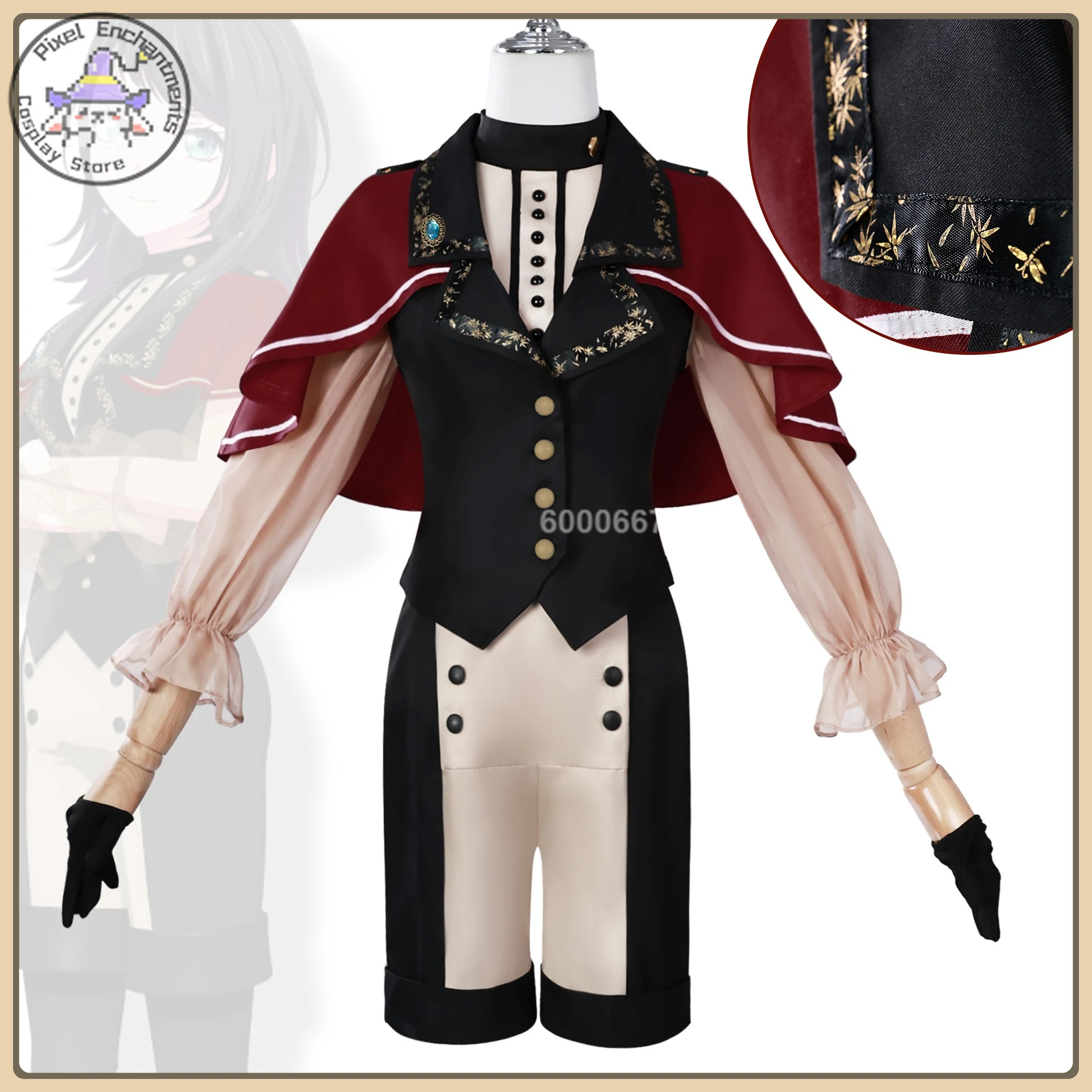 Anime Ave Mujica Yawata Kairi Cosplay Complete Set Stage Suit Wig All Accessories High Quality Comic Con Outfit (Female)
Anime Ave Mujica Yawata Kairi Cosplay Complete Set Stage Suit Wig All Accessories High Quality Comic Con Outfit (Female)