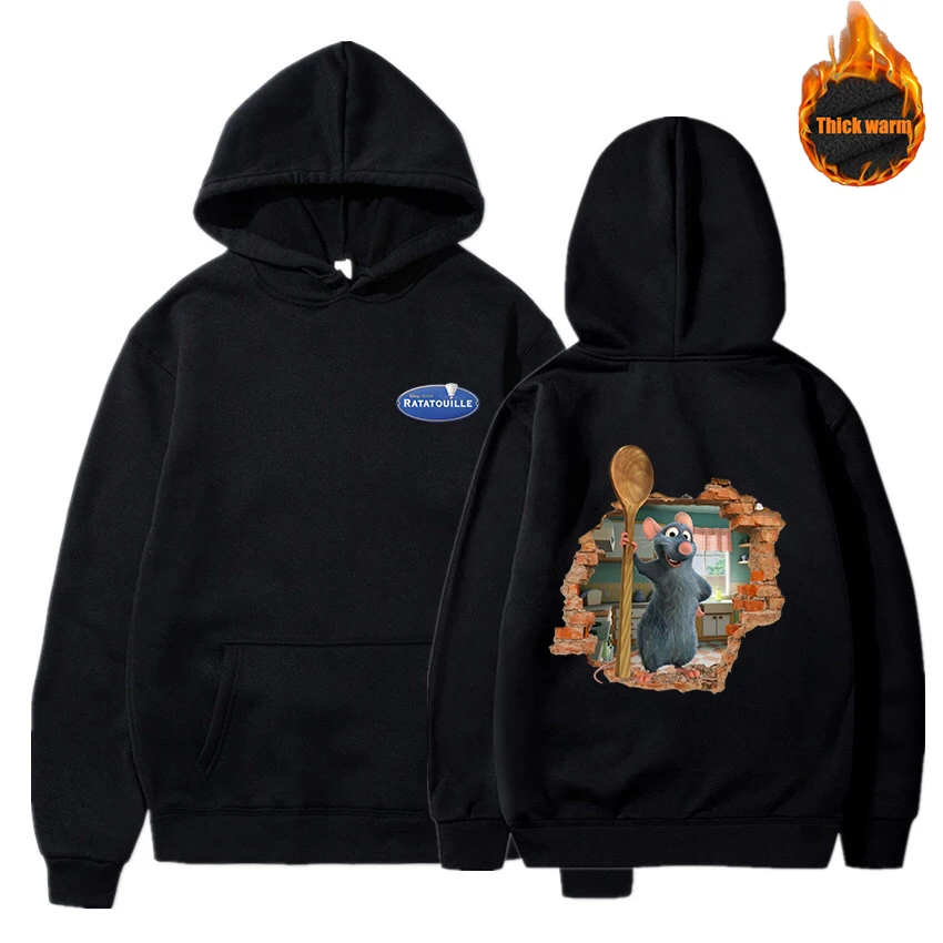 Ratatouille Women Hoodie Autumn Winter Long Sleeve Sweatshirt Streetwear Hooded Sweatshirt Men Clothes Casual Pullovers
Ratatouille Women Hoodie Autumn Winter Long Sleeve Sweatshirt Streetwear Hooded Sweatshirt Men Clothes Casual Pullovers