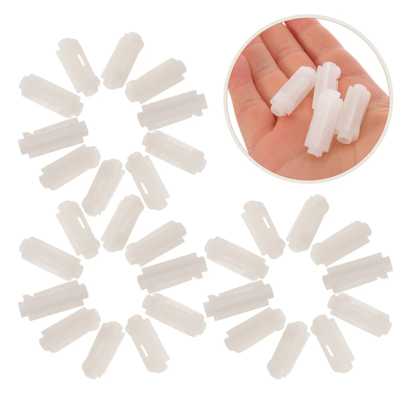 50Pcs Blind Cord Roller Plastic Pulley Replacement for Window Blinds Smooth Silent Operation Blind Cord Replacement Parts
50Pcs Blind Cord Roller Plastic Pulley Replacement for Window Blinds Smooth Silent Operation Blind Cord Replacement Parts