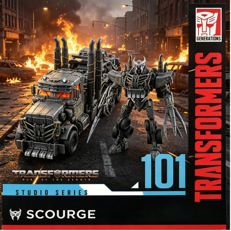 Transformer Toys Anime Deformation Robots Scourge SS101 Classic Movie 7 Character Collectible Action Figures Model Gift Hobbies
Transformer Toys Anime Deformation Robots Scourge SS101 Classic Movie 7 Character Collectible Action Figures Model Gift Hobbies