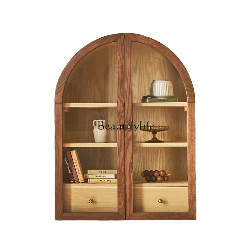 American Vintage Small Wall Cabinet Bedroom Wall Storage Kitchen Solid Wood French Bathroom Shelf
American Vintage Small Wall Cabinet Bedroom Wall Storage Kitchen Solid Wood French Bathroom Shelf