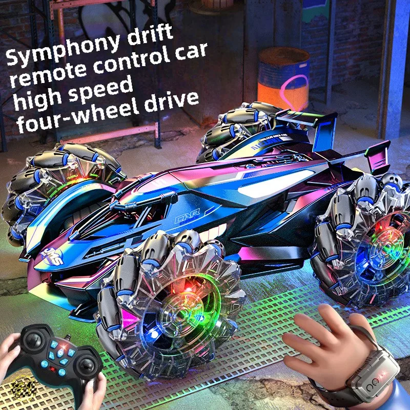 Drift Stunt RC Car Gesture Sensing 2.4G Remote Control Vehicle Climbing 4WD High Speed Racing Car Model Kids Gift USB Charge
Drift Stunt RC Car Gesture Sensing 2.4G Remote Control Vehicle Climbing 4WD High Speed Racing Car Model Kids Gift USB Charge