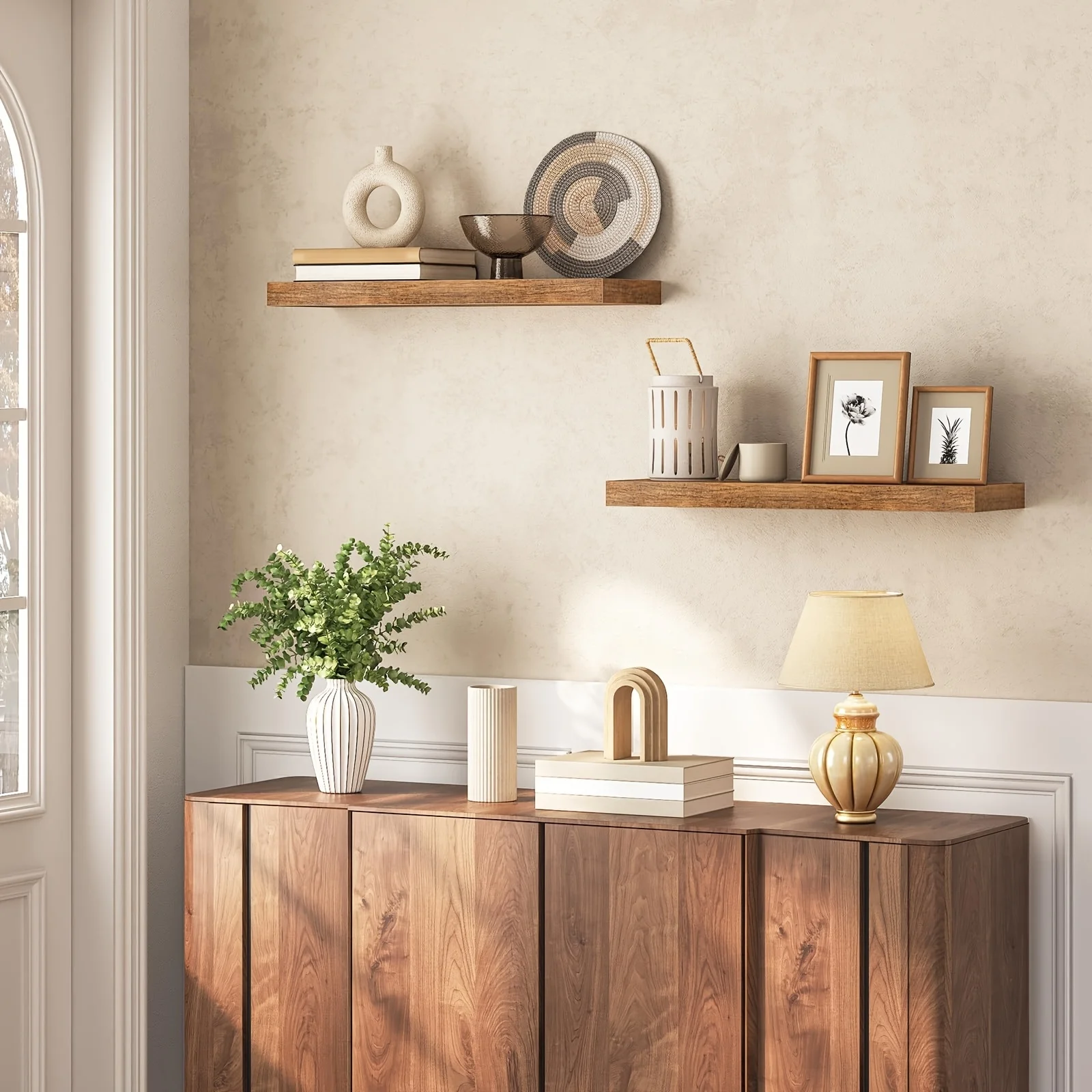 Floating Shelves, Wall Shelf Set Of 2, 23.6 Inch Hanging Shelf with Invisible Brackets, for Wall Decor In Bathroom, Bedroom, Toilet, Kitchen, Living Room, Office, Rustic Brown, Floating Shelves
Floating Shelves, Wall Shelf Set Of 2, 23.6 Inch Hanging Shelf with Invisible Brackets, for Wall Decor In Bathroom, Bedroom, Toilet, Kitchen, Living Room, Office, Rustic Brown, Floating Shelves