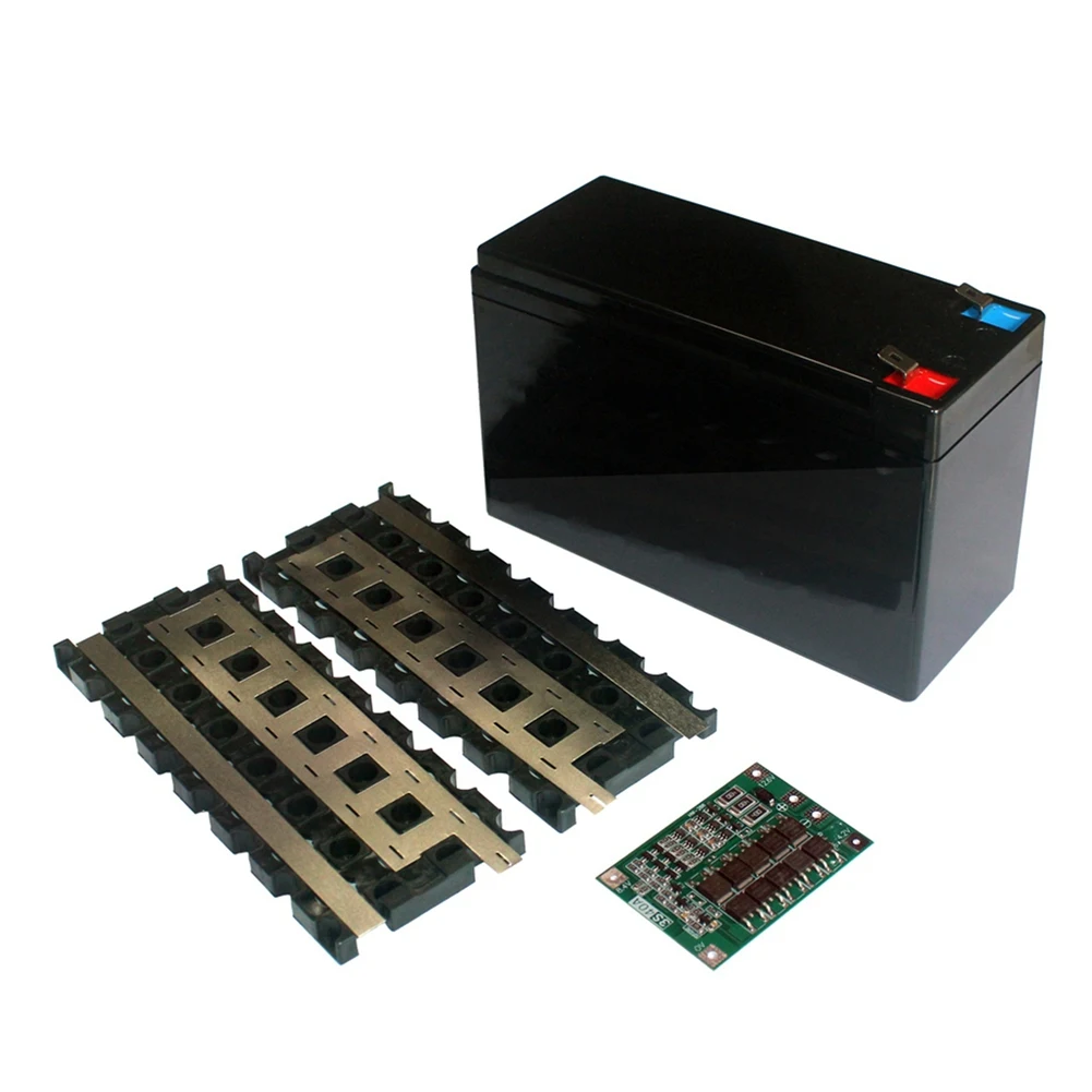SNNE-r12V 7Ah Держатель батарейного отсека для батареи 18650 3x7 никелевый с деталью коробки для хранения с печатной платой DIY Аккумуляторный блок
SNNE-r12V 7Ah Держатель батарейного отсека для батареи 18650 3x7 никелевый с деталью коробки для хранения с печатной платой DIY Аккумуляторный блок