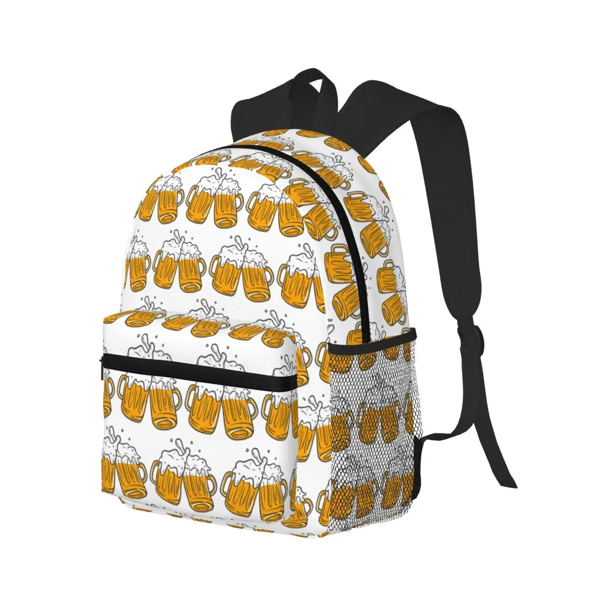 Drink Creative Beer Mug Prints Student Backpack School Bag Hiking Travel Daypack for Boys Girls Bookbag Shoulder Bags
Drink Creative Beer Mug Prints Student Backpack School Bag Hiking Travel Daypack for Boys Girls Bookbag Shoulder Bags