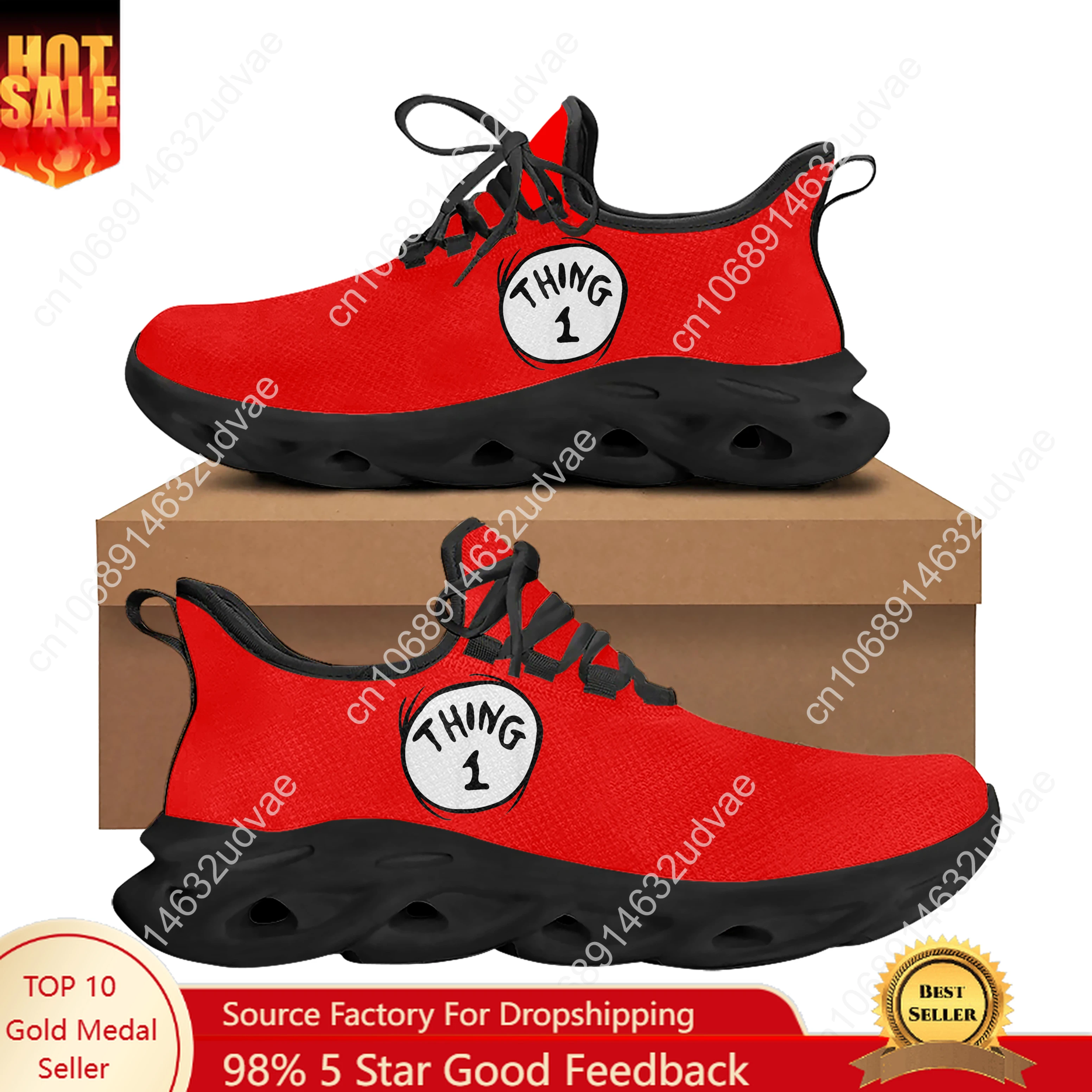 Thing 1 Thing 2 Flats Sneakers Mens Womens Teenager Sports Running Shoes High Quality Cowboy Custom Lace Up Mesh Footwear
Thing 1 Thing 2 Flats Sneakers Mens Womens Teenager Sports Running Shoes High Quality Cowboy Custom Lace Up Mesh Footwear