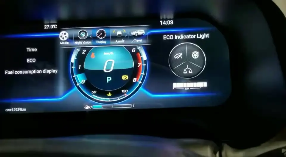 12,3 Система Android 9,0 ЖК-дисплей Автомобильная приборная панель для toyota Highlander 2018-2019 ram 2 + 32GB Средний Дисплей расхода топлива
12,3 Система Android 9,0 ЖК-дисплей Автомобильная приборная панель для toyota Highlander 2018-2019 ram 2 + 32GB Средний Дисплей расхода топлива