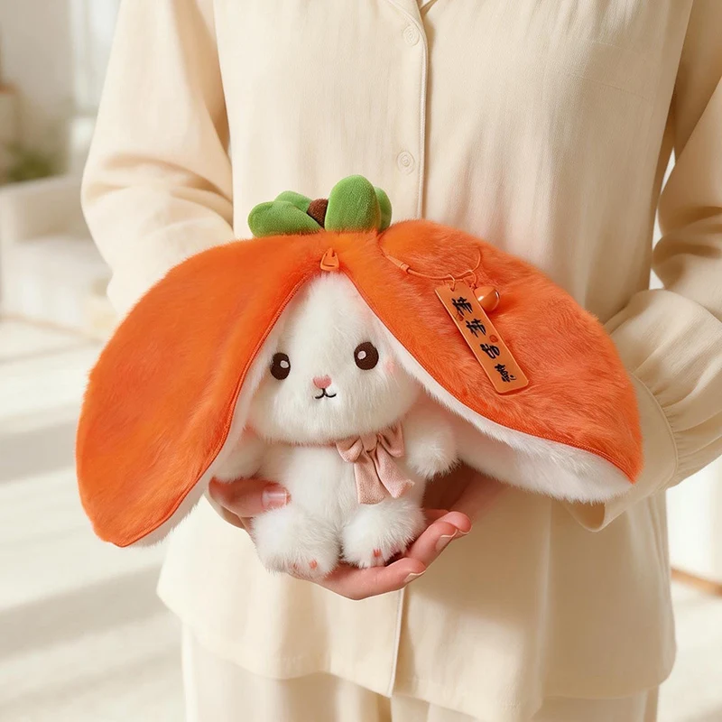 Cute Strawberry Pineapple Durian Rabbit Plush Toy Stuffed Creative Into Fruit Transform Bunny Doll for Car Pendant
Cute Strawberry Pineapple Durian Rabbit Plush Toy Stuffed Creative Into Fruit Transform Bunny Doll for Car Pendant