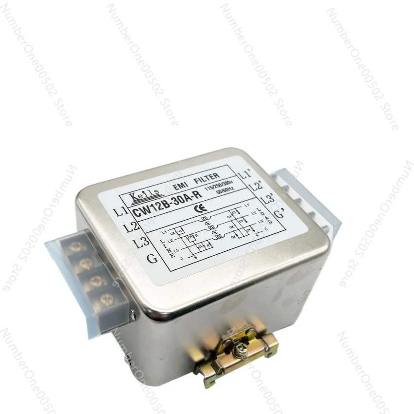 Applicable to Keils Power Filter CW12B-10A/20A/30a-r Three-Phase Three-Wire Terminal Block Guide Rail Filter
Applicable to Keils Power Filter CW12B-10A/20A/30a-r Three-Phase Three-Wire Terminal Block Guide Rail Filter
