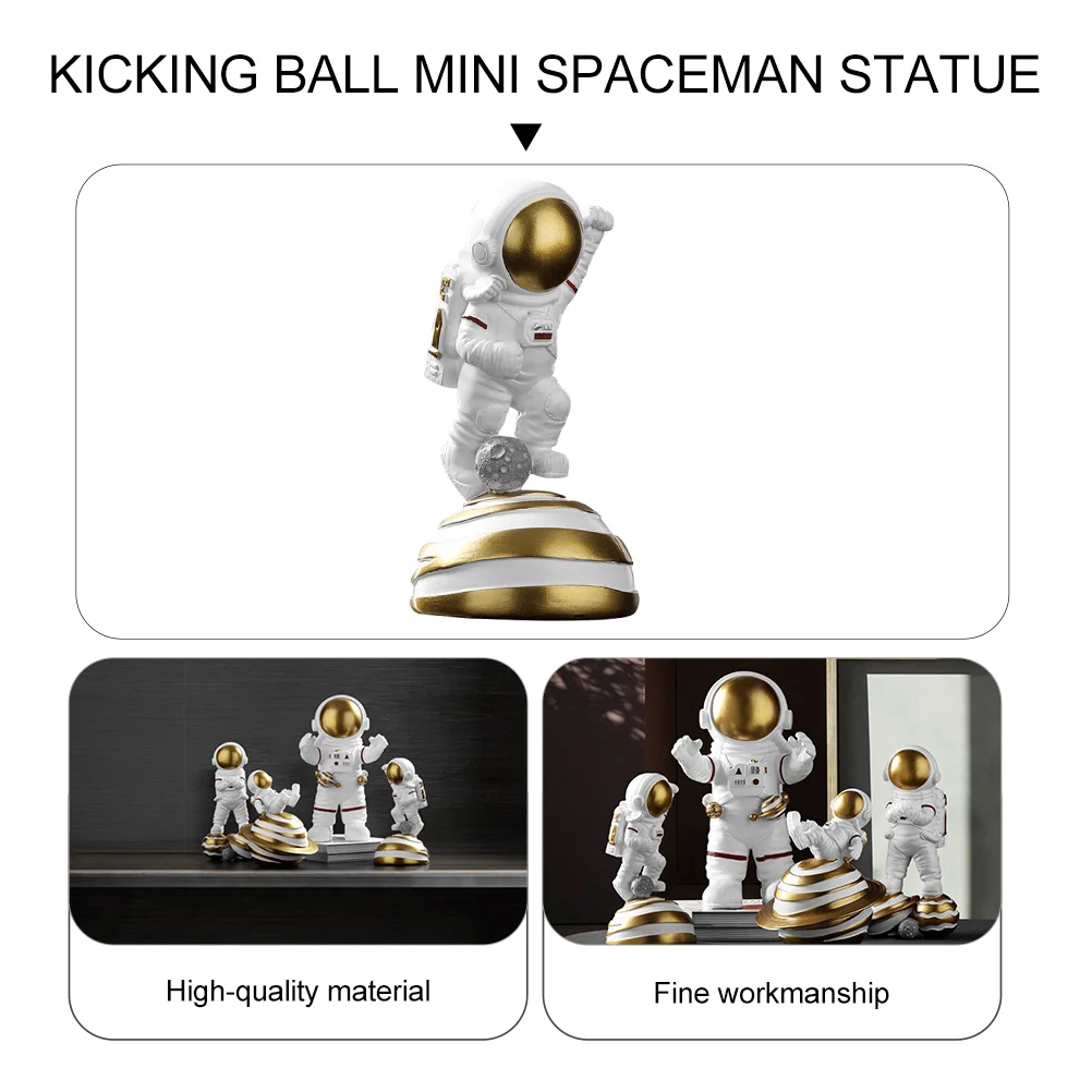 Astronaut Ornaments Creative Decor Resin Statue Mini Sculpture Natural Cute Odorless
Astronaut Ornaments Creative Decor Resin Statue Mini Sculpture Natural Cute Odorless