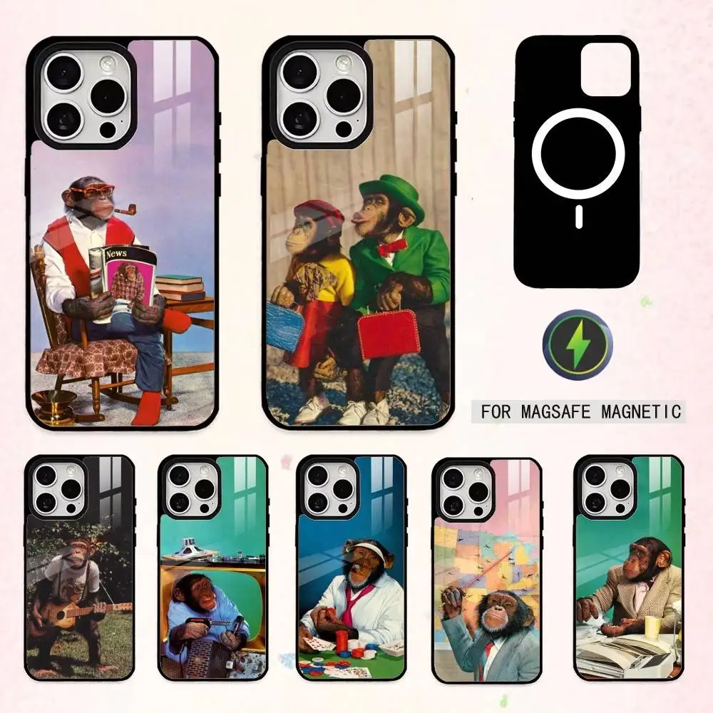 Cool M-Monkey G-Gorilla Ape Phone Case For iPhone17,16,15,14,13,12,11 Plus,Pro Max Magnetic For Magsafe Wireless Charging
Cool M-Monkey G-Gorilla Ape Phone Case For iPhone17,16,15,14,13,12,11 Plus,Pro Max Magnetic For Magsafe Wireless Charging