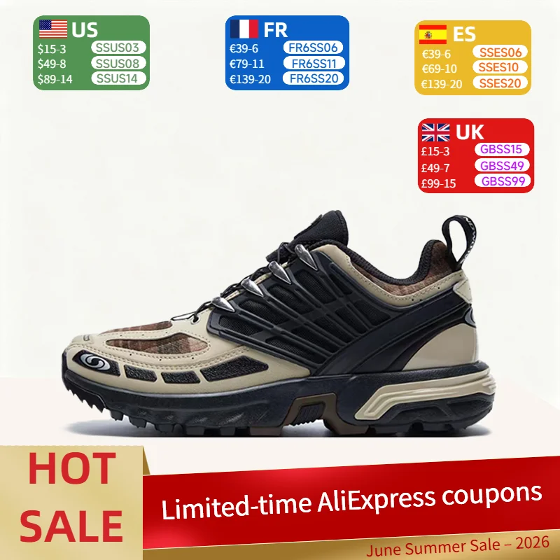 Salomon ACS Pro: Retro, Lightweight, Soft, Breathable, Low-Cut, Snug-Fitting, Multi-Purpose Running Shoes (Unisex)-Black 477933
Salomon ACS Pro: Retro, Lightweight, Soft, Breathable, Low-Cut, Snug-Fitting, Multi-Purpose Running Shoes (Unisex)-Black 477933