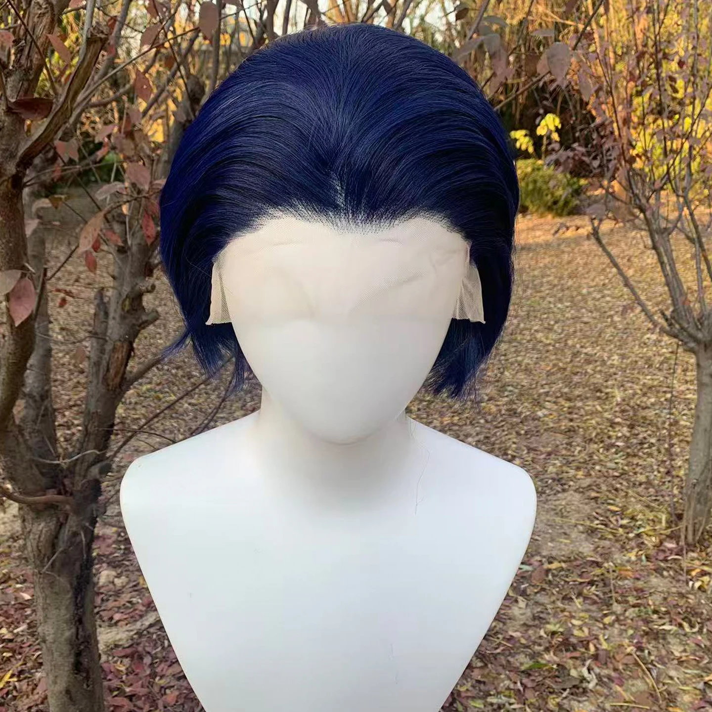 Dark Blue Short Bob Wig Straight 13×4 Lace Front Wigs for Men Short Glueless Lace Synthetic Hair Wig Natural Hairline 8inch
Dark Blue Short Bob Wig Straight 13×4 Lace Front Wigs for Men Short Glueless Lace Synthetic Hair Wig Natural Hairline 8inch