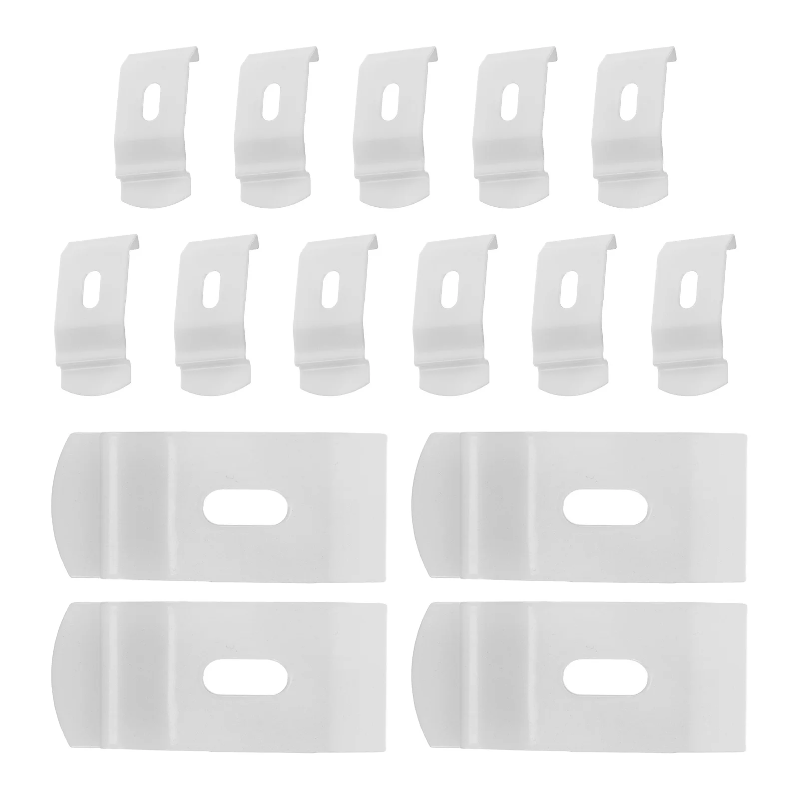 15Pcs Vertical Blind Headrail Brackets Sturdy Top Mount Clips Replacement Parts for Window Shades Roller Blind Hardware White
15Pcs Vertical Blind Headrail Brackets Sturdy Top Mount Clips Replacement Parts for Window Shades Roller Blind Hardware White