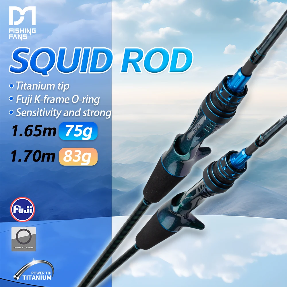 Удочка для морской рыбалки FISHINGFANS с титановым наконечником, кольцами FUJI O, голографическим покрытием, для ловли осьминогов, кальмаров, угрей (EGI) с лодки
Удочка для морской рыбалки FISHINGFANS с титановым наконечником, кольцами FUJI O, голографическим покрытием, для ловли осьминогов, кальмаров, угрей (EGI) с лодки