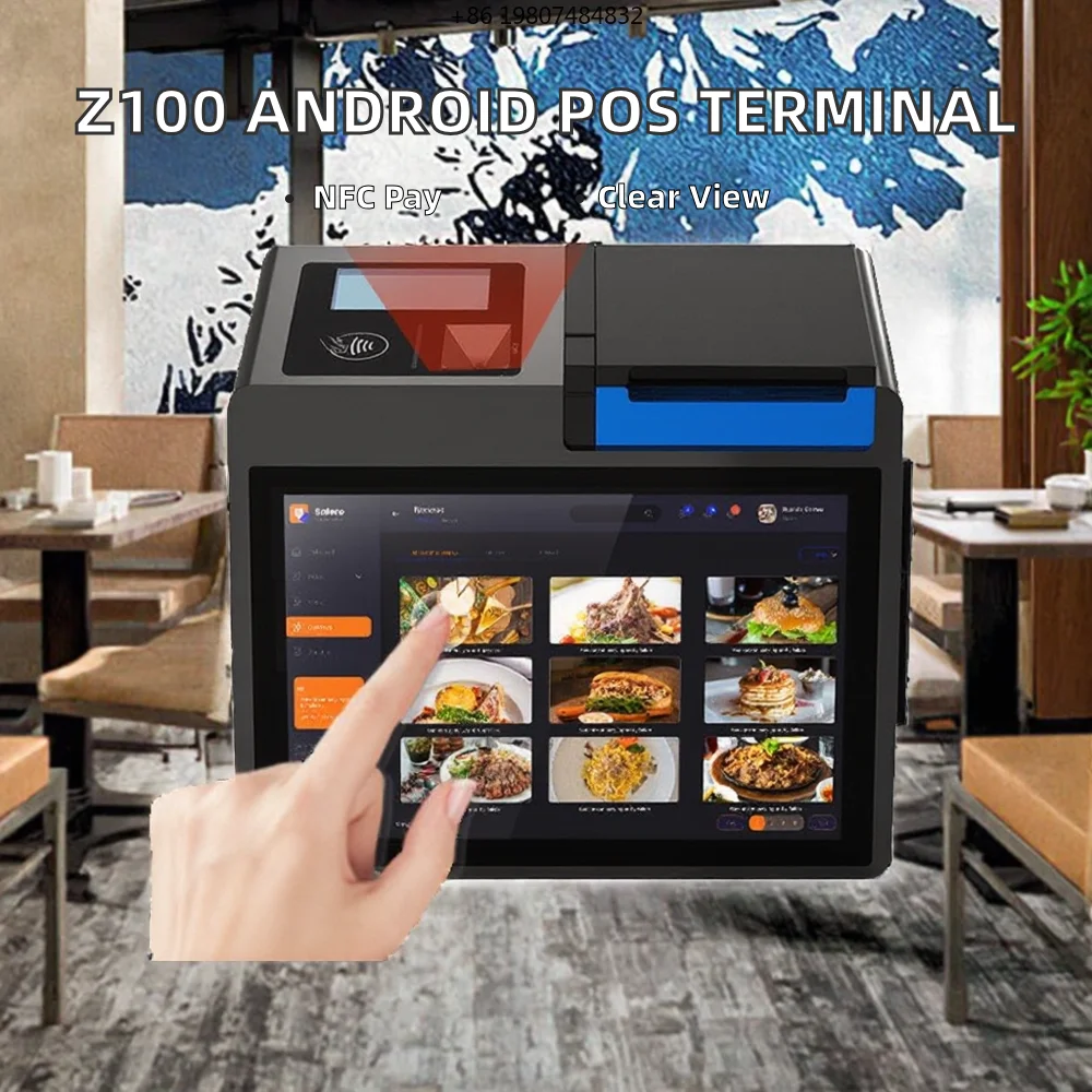 10.1" Android POS Terminal for Aliexpress, Android 13+ 80MM Printer NFC QR Pay 2.6" 3.95" LED Wi-Fi 6
10.1" Android POS Terminal for Aliexpress, Android 13+ 80MM Printer NFC QR Pay 2.6" 3.95" LED Wi-Fi 6