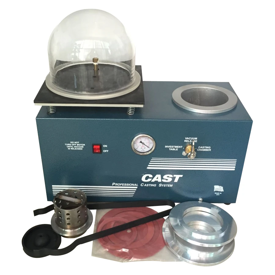 Hajet China Manufacturer Goldsmith Silver Gold Jewelry Casting 2L Vacuum Casting Machine
Hajet China Manufacturer Goldsmith Silver Gold Jewelry Casting 2L Vacuum Casting Machine