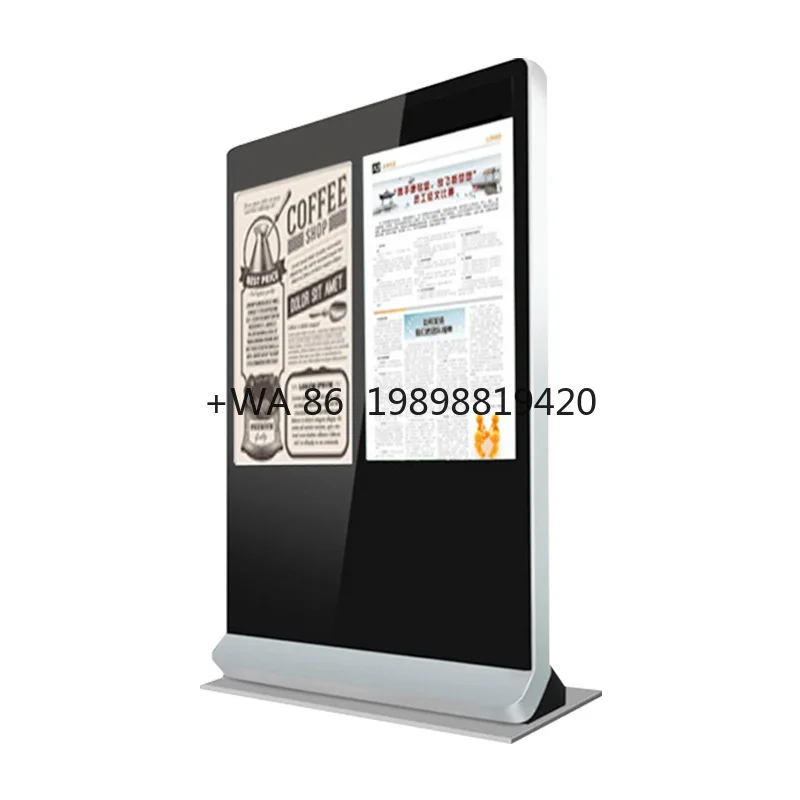 Double Side Interactive Lcd Digital Signage and Displays Totem Kiosk Display Advertising Player Left-right Dual-screen
Double Side Interactive Lcd Digital Signage and Displays Totem Kiosk Display Advertising Player Left-right Dual-screen