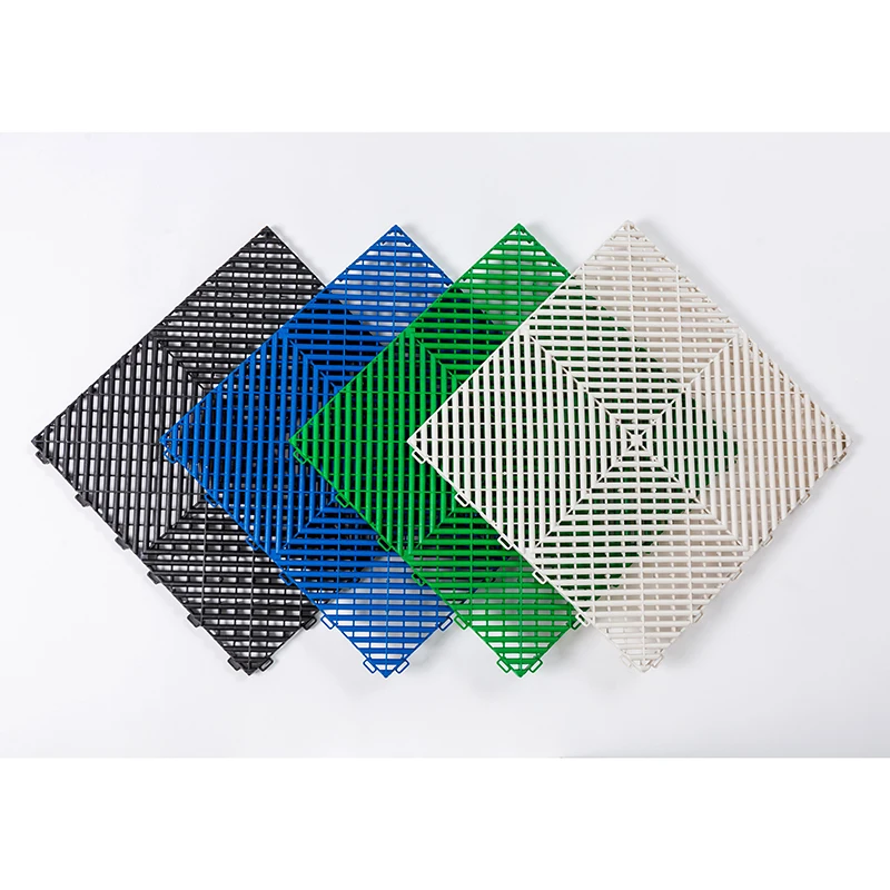 New Fashion Interlocking Plastic Floor Tiles Sports Garage Car Wash Shop Flooring
New Fashion Interlocking Plastic Floor Tiles Sports Garage Car Wash Shop Flooring