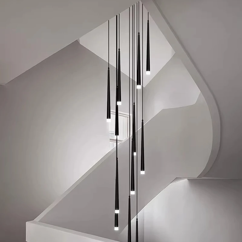 Modern Simple Home Lighting Fixtures, Staircase Chandelier, Living Room Chandelier, Dining Room Indoor Pendant Lamp for Home Dec
Modern Simple Home Lighting Fixtures, Staircase Chandelier, Living Room Chandelier, Dining Room Indoor Pendant Lamp for Home Dec