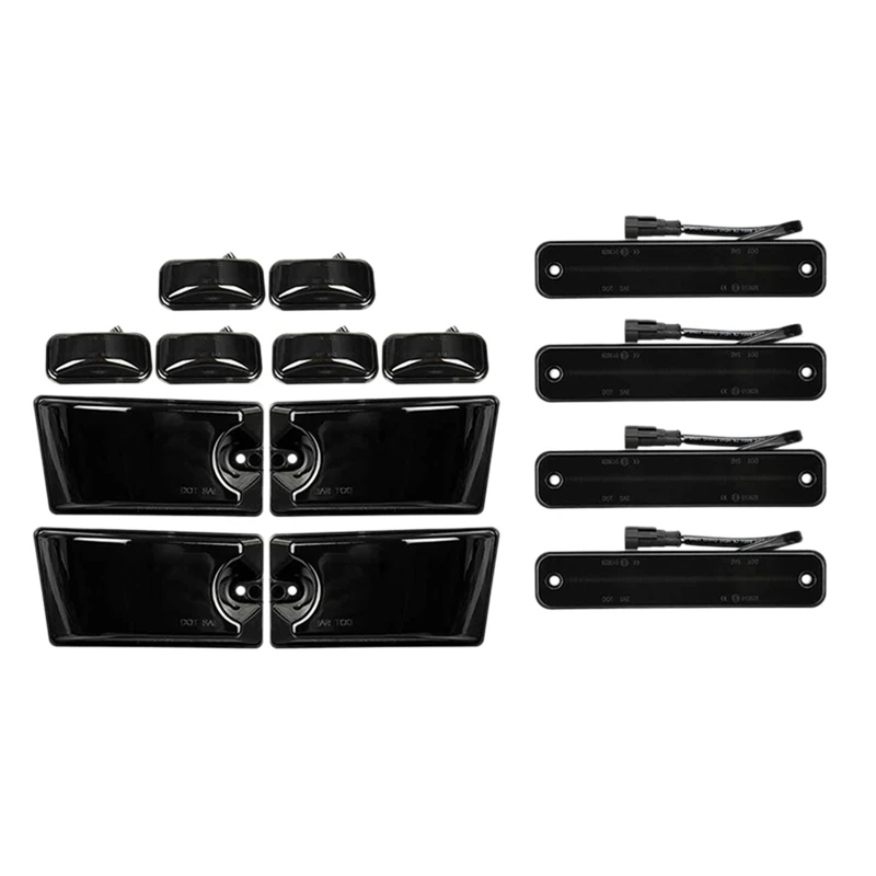 Car Turn Signal Black Shell Running Water Fender Light Roof Cab Sign Light Roof Warning Light For Hummer H2 2003-2009
Car Turn Signal Black Shell Running Water Fender Light Roof Cab Sign Light Roof Warning Light For Hummer H2 2003-2009