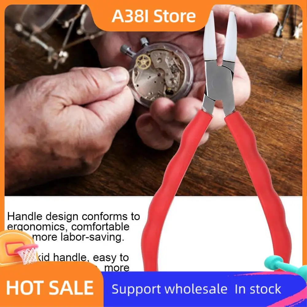 A38I Metal Nylon Jewelry Pliers Flat Round Nylon Jaw Pliers DIY Glasses Jewelry Tools Pliers Jewelry Tools 
A38I Metal Nylon Jewelry Pliers Flat Round Nylon Jaw Pliers DIY Glasses Jewelry Tools Pliers Jewelry Tools