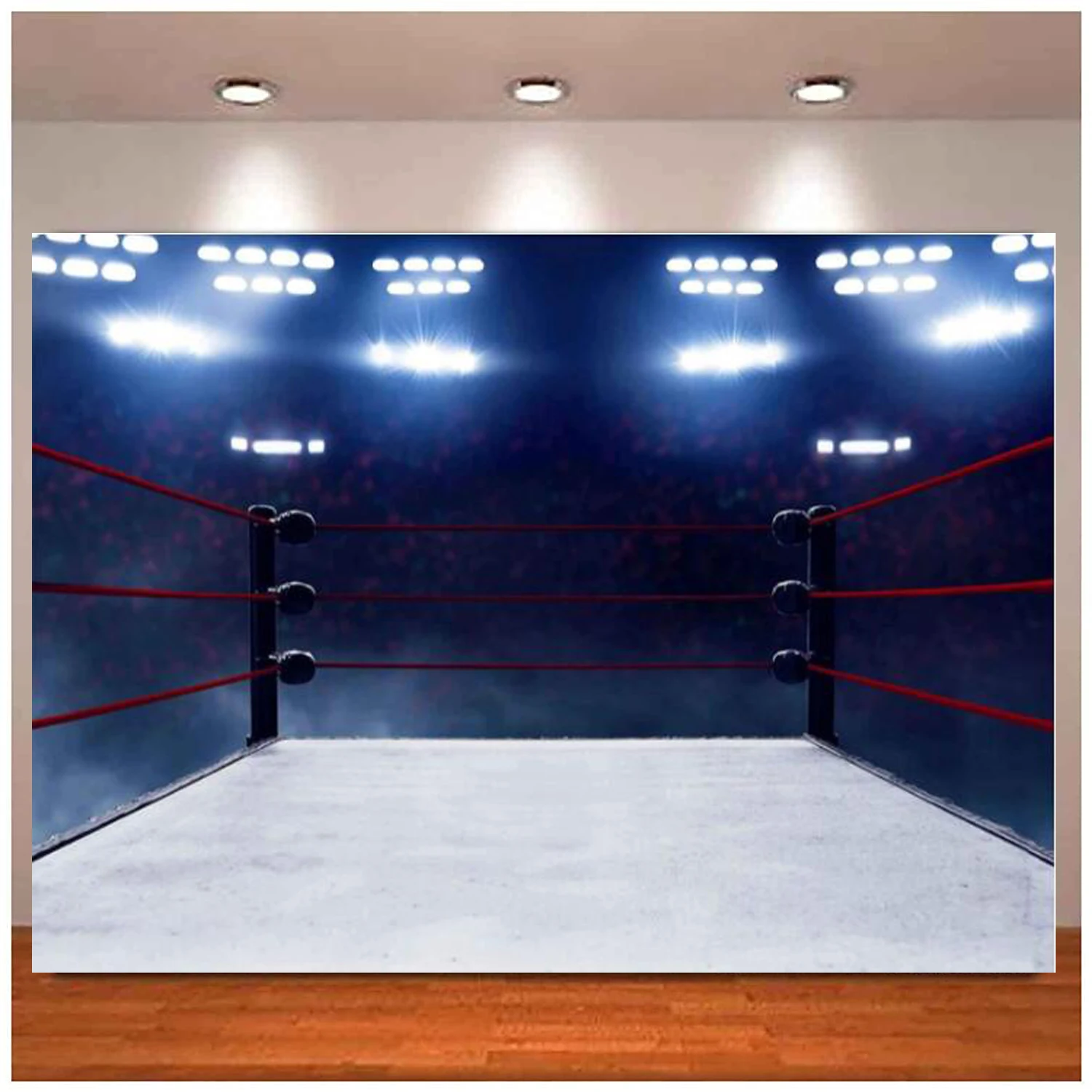 Boxing Ring Background For Boys Birthday Party Dorm Decoration For Men Portrait Photo Booth Props Photography Backdrop Poster
Boxing Ring Background For Boys Birthday Party Dorm Decoration For Men Portrait Photo Booth Props Photography Backdrop Poster