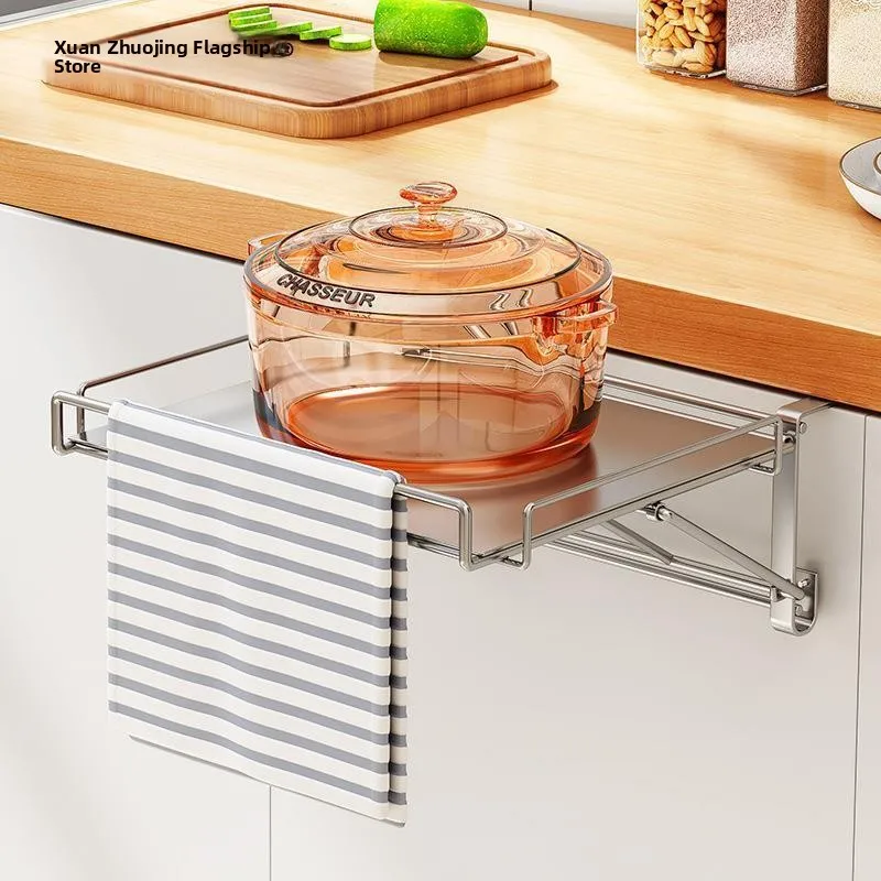 Stainless Steel Countertop Multi-layer Storage Rack Kitchen Cabinet Door Hanging Table Board Organizer Auxiliary Workbench Pa...
Stainless Steel Countertop Multi-layer Storage Rack Kitchen Cabinet Door Hanging Table Board Organizer Auxiliary Workbench Pa...