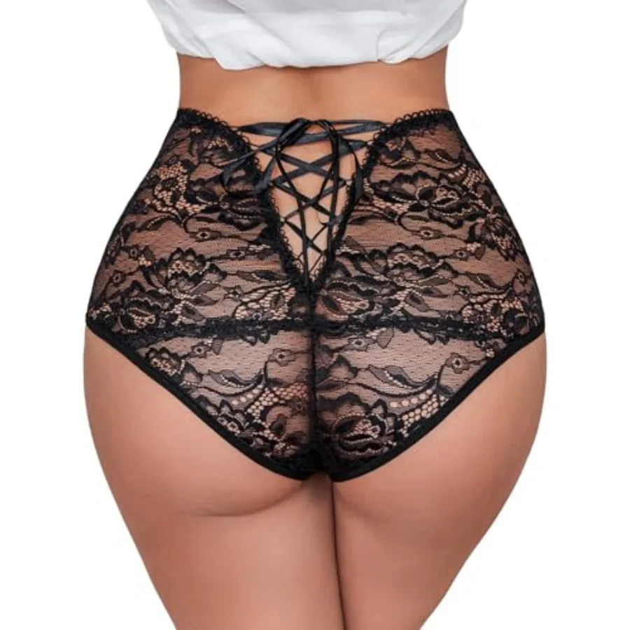 Womens Underwear Invisible Seamless Hipster Lace Underwear Full Coverage Panties
Womens Underwear Invisible Seamless Hipster Lace Underwear Full Coverage Panties